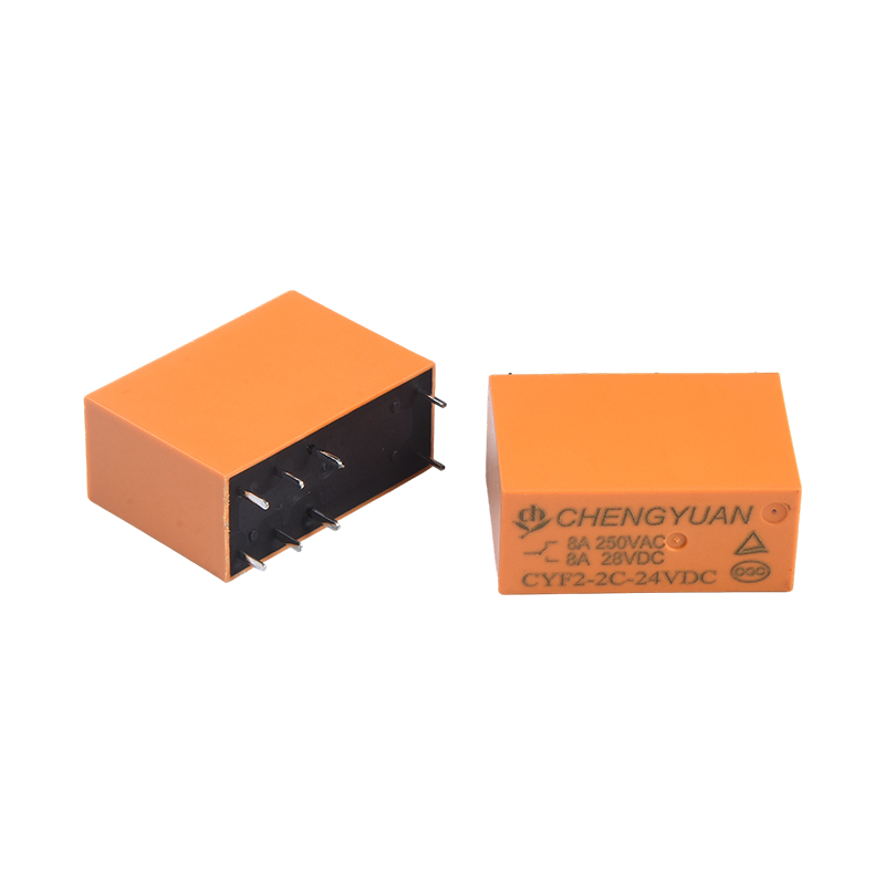 CYF2 Nullam, DPDT Nullam, JQX-14F, 5A 250VAC Nullam, 8A Nullam, 8PIN PCB 0.54W Nullam.14F Power Nullam