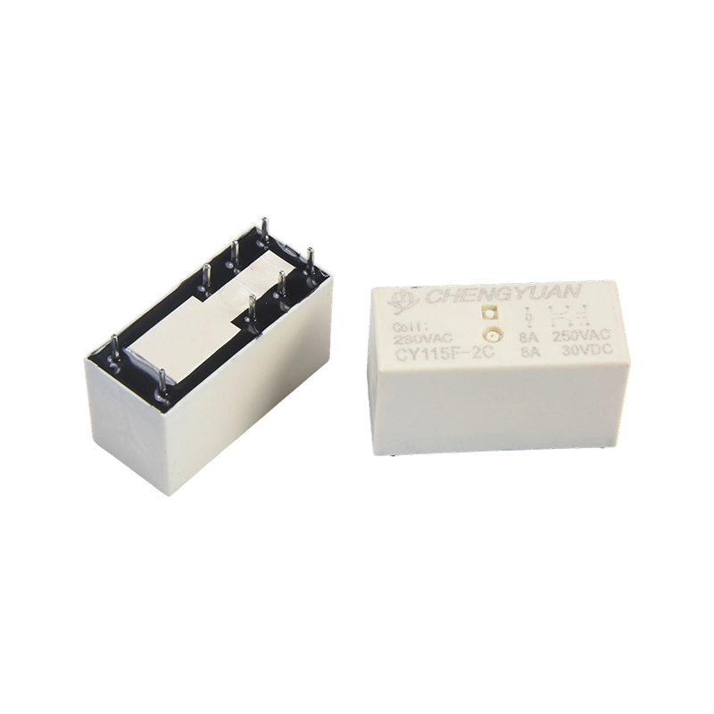 CY115F2 Nullam, DPDT PCB Nullam, JQX-115F, 8A 0.4W 8PIN Nullam, PCB 2C Nullam.115F Power Nullam